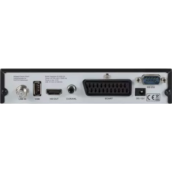 Digitaalivastaanotin Megasat HD 6000 DS kaapeli Full HD musta