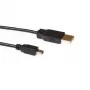 USB 2.0 A -pistoke - Mini-USB B5 -pistoke 5,00 m ACT SB2415