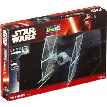 Pienoismallirakennussarja Revell Star Wars TIE-hävittäjä 1:110 Level 3