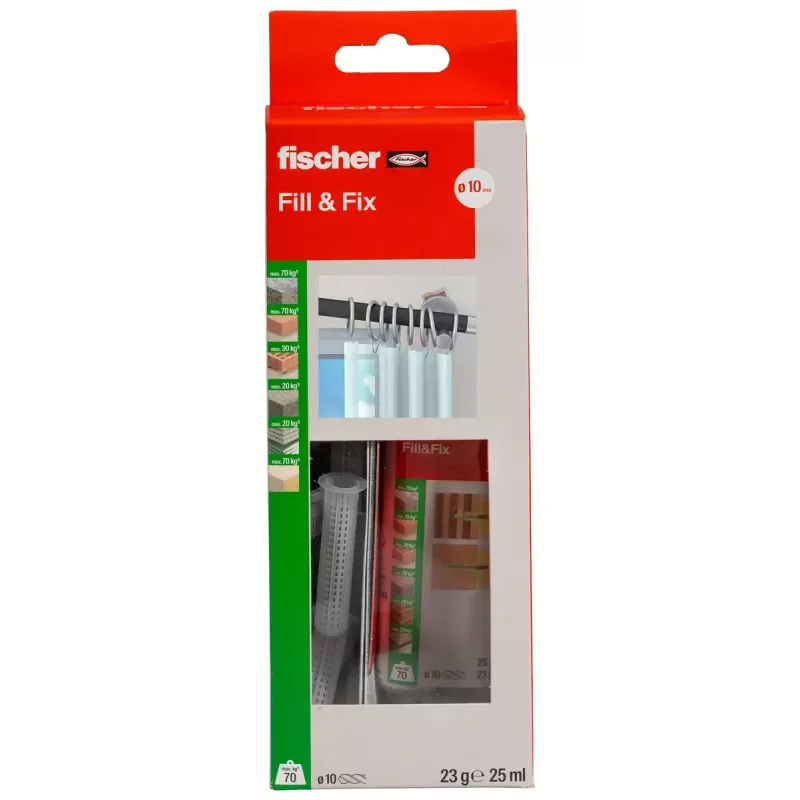 Fischer 051097 Liquid Dowel täyttö- ja kiinnitysmassa