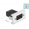 HDMI-moduuli DeLOCK Easy 45 suora 22,5 x 45 mm