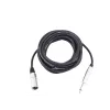 Audiokaapeli Omnitronic 3022519D 10 m XLR 3-pin 6,35 mm musta