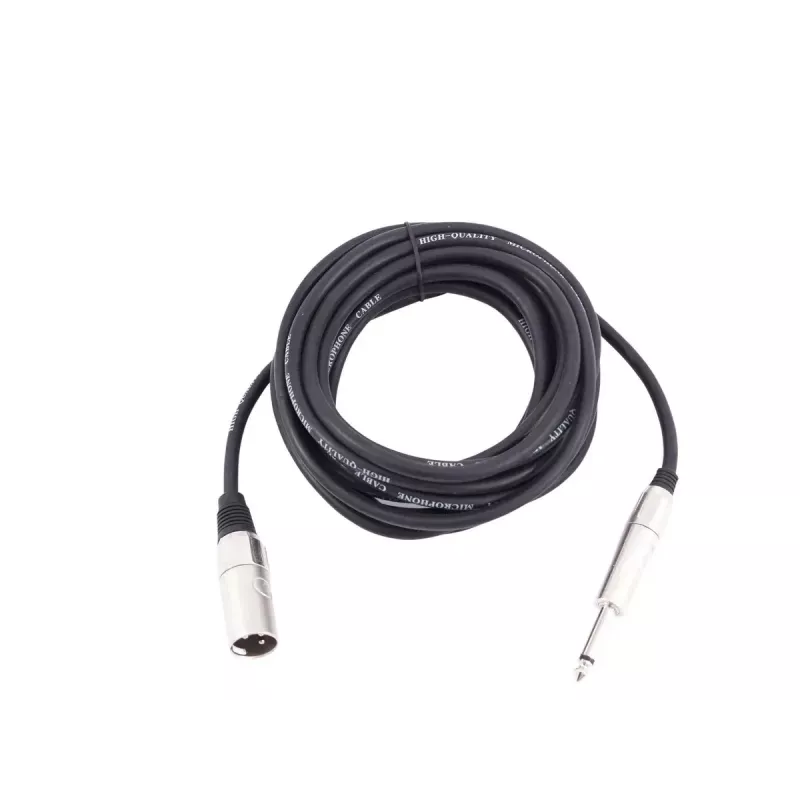 Audiokaapeli Omnitronic 3022519D 10 m XLR 3-pin 6,35 mm musta