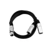Audiokaapeli XLR (3-pin) 2 x XLR (3-pin) musta Omnitronic 30225204