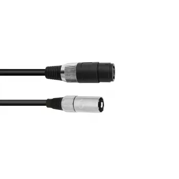 Audiokaapeli Omnitronic 30225590 Speakon XLR 1 m musta