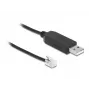 DeLOCK 66738 USB-RS-232-RJ10-adapterikaapeli Meade Autostarille