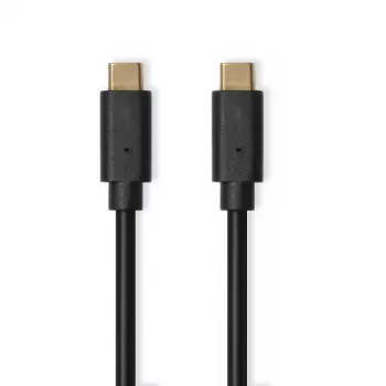 USB-kaapeli Port Designs 900074 1 m USB-C musta 10 Gbit/s