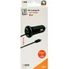 Mobiililaturi 2GO 797170 universaali musta savukkeensytytin auto 12/24V USB 1,4m