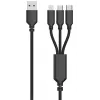 Mobiililaturi 2GO 797257 universaali musta AC sisäkäyttö 5V