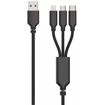 Mobiililaturi 2GO 797257 universaali musta AC sisäkäyttö 5V