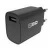 Mobiililaturi 2GO 797257 universaali musta AC sisäkäyttö 5V