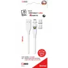 USB-kaapeli 2GO 797317 1m USB B USB C/micro-USB B/Lightning valkoinen