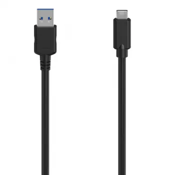 Hama 00300061 USB-kaapeli USB 3.2 Gen 1 (3.1 Gen 1) 1,5 m USB-C USB-A musta