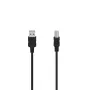 Hama 00300065 USB-kaapeli USB 2.0 1,5 m USB A USB B harmaa