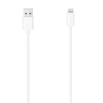 Lightning-kaapeli Hama 00300071 1,5 m valkoinen USB A