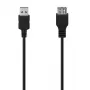 Hama 00300073 USB-kaapeli USB 2.0 3 m USB A musta