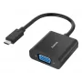 Hama 00300088 videokaapeliadapteri USB Type-C VGA (D-Sub) musta