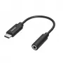 Hama 00300094 äänikaapeli 3,5 mm USB Type-C musta