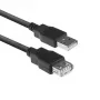 ACT USB 2.0 jatkokaapeli A pistoke - A liitäntä 3 metriä