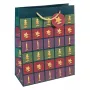 Lahjakassi Sigel GT046 vihreä punainen violetti 260x120x330 mm