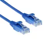 ACT sininen 0,15 m LSZH U/UTP CAT6 datacenter-slimline-patchkaapeli snagless RJ45-liittimillä
