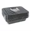 Kertakäyttöinen elintarvikeastia Papstar 96552 polypropyleeni musta 227x178x45mm