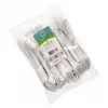 Kertakäyttöhaarukka Papstar 96427 polypropyleeni 50 kpl valkoinen 185 mm
