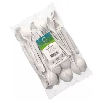 Kertakäyttöinen keittolusikka Papstar 96432 polypropyleeni valkoinen 50 kpl