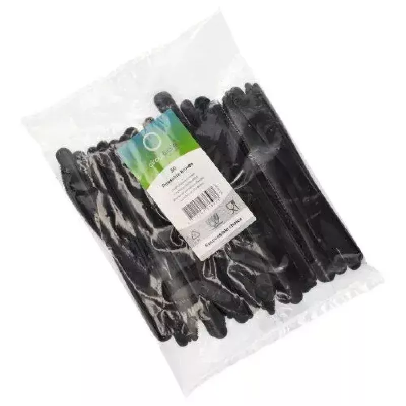 Papstar uudelleenkäytettävät muoviveitset, 50 kpl (96436)