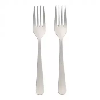 Kertakäyttöhaarukat Papstar 96462 polypropyleeni 100 kpl valkoinen 190 mm
