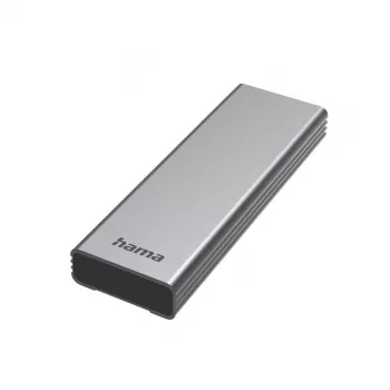SSD-kotelo Hama 00200764 harmaa M.2 10 Gbit/s USB Type-C