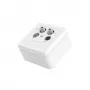 Hama 00205354 antennipistorasia 2x SAT + TV + radio valkoinen