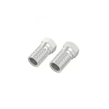 Koaksiaaliliitin F-tyyppi Hama 00205208 2 kpl 8 mm