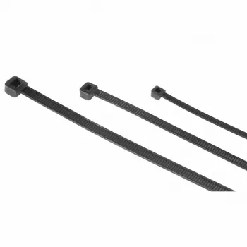 Hama 00221002 nippusidesarja, 2,5x100/150/200 mm, musta, 150 kpl