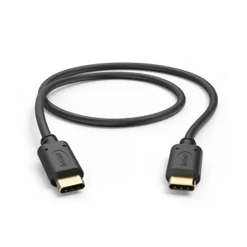Hama 00201706 USB-kaapeli USB 2.0 0,5 m USB-C musta