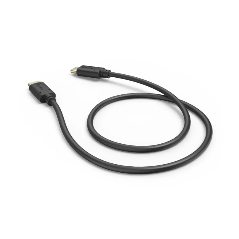 Hama 00201706 USB-kaapeli USB 2.0 0,5 m USB-C musta