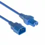Virtakaapeli ACT AK5337 3 m C14 C15 250 V 10 A