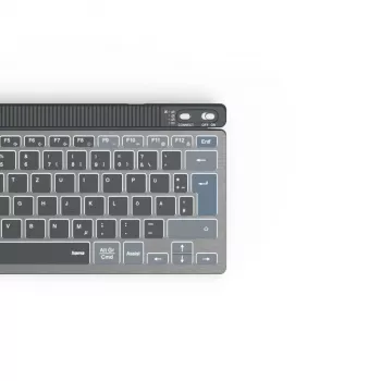 Hama WK-700 näppäimistö koti/toimisto Bluetooth QWERTZ saksa antrasiitti, musta, sininen