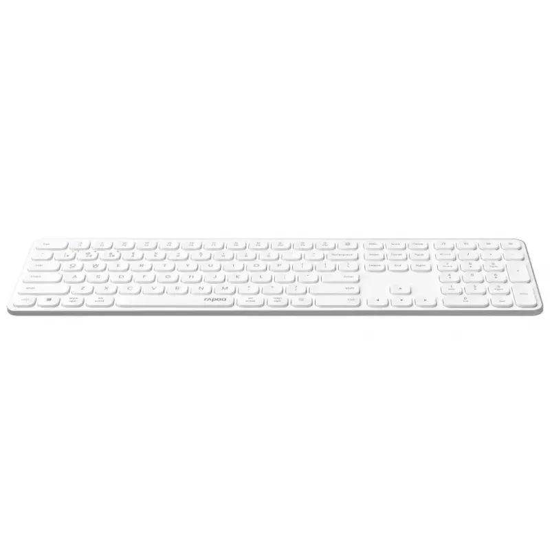 Bluetooth-näppäimistö Rapoo 00228034 QWERTZ saksa langaton valkoinen