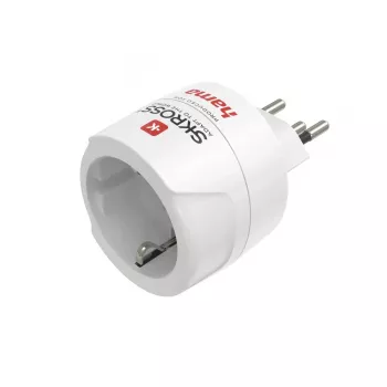 Hama 00223484 verkkovirtasovitin tyyppi J - tyyppi C (europistoke) valkoinen