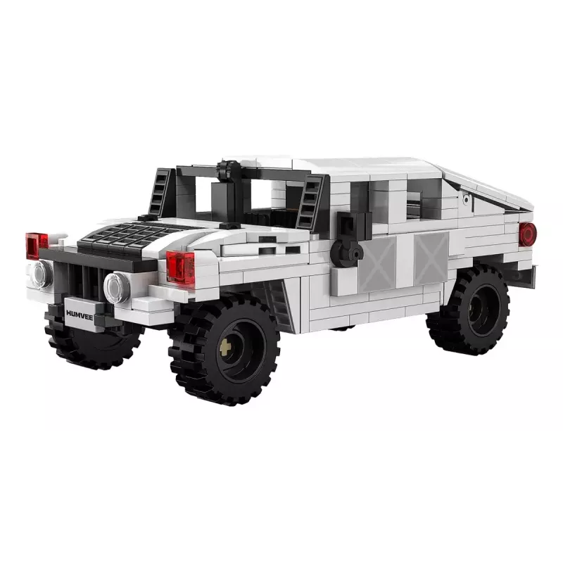 Jamara CaDA Humvee 402853 palikkasarja, 1:24, valkoinen