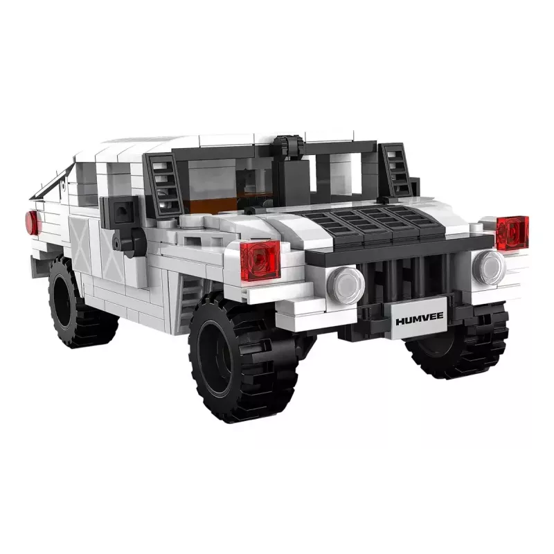 Jamara CaDA Humvee 402853 palikkasarja, 1:24, valkoinen