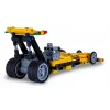 JAMARA CaDA Drag Racing 1:24 rakennuspalikkasarja, keltainen