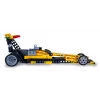 JAMARA CaDA Drag Racing 1:24 rakennuspalikkasarja, keltainen