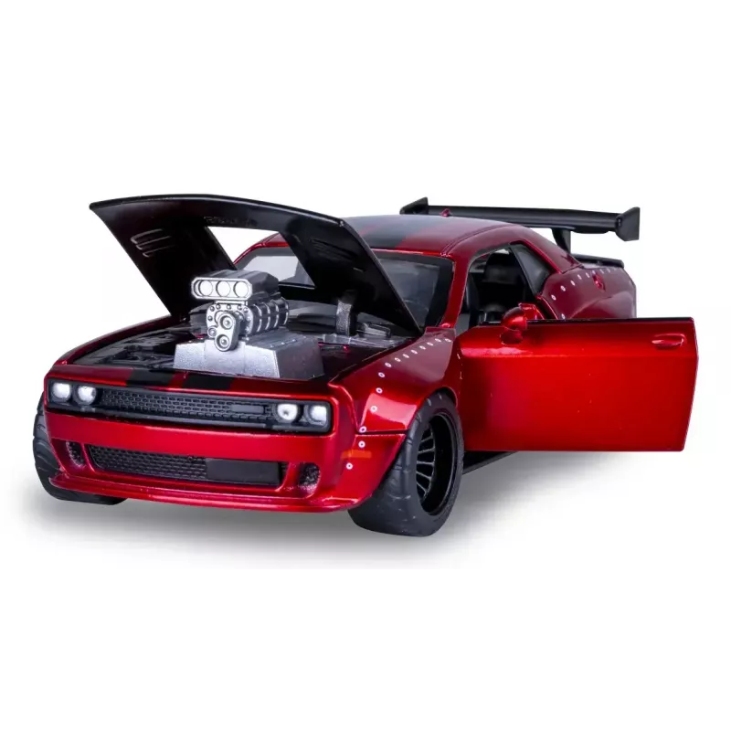 Jamara Dodge Challenger SRT Jailbreak 2in1 402614, 1:36, punainen