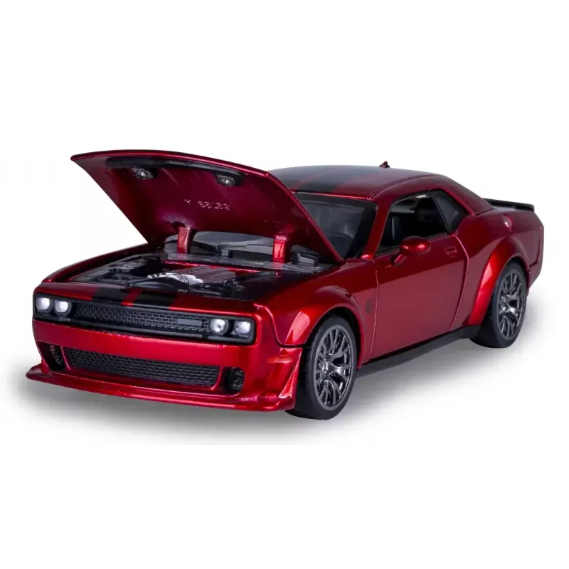 Jamara Dodge Challenger SRT Jailbreak 2in1 402614, 1:36, punainen