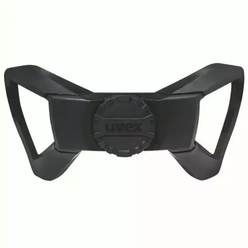 UVEX 9731333 turvakypärä — HDPE-muovi, punainen, säädettävä 51–65 cm