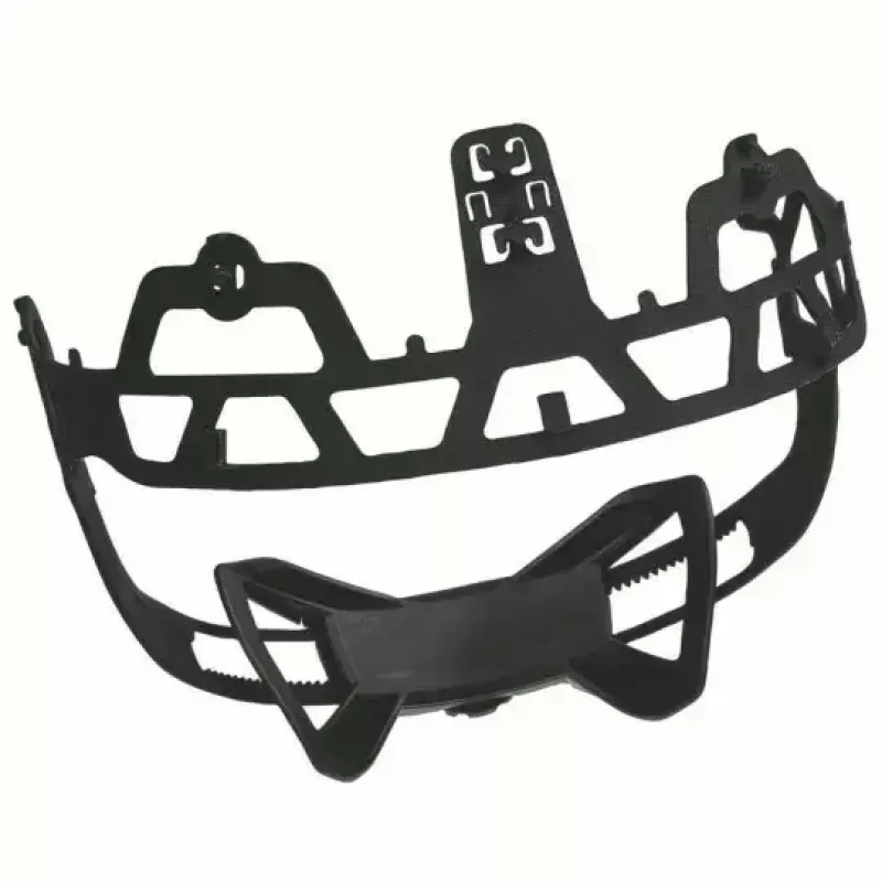 UVEX 9731333 turvakypärä — HDPE-muovi, punainen, säädettävä 51–65 cm