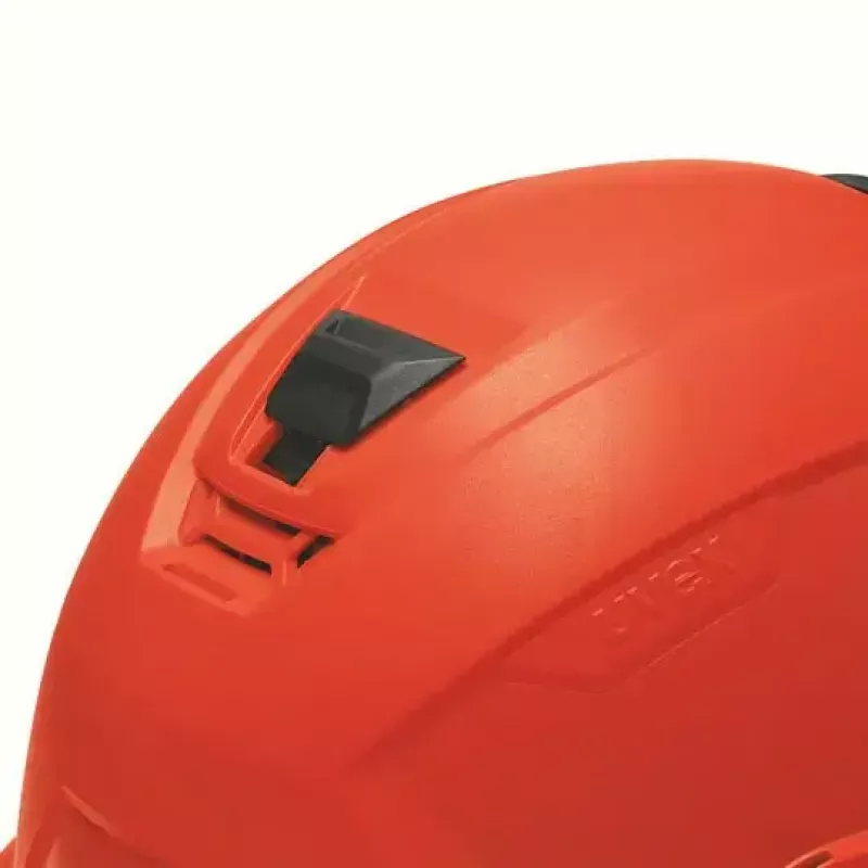 UVEX 9731333 turvakypärä — HDPE-muovi, punainen, säädettävä 51–65 cm