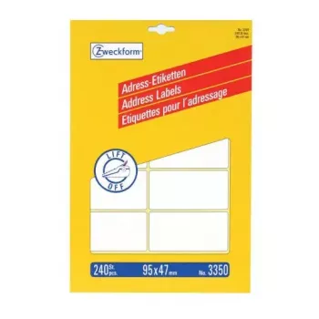 Itseliimautuvat tarrat Avery 3350 pyöristetty suorakaide